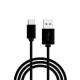 COOL CABLE USB  TIPO-C (1.2 METROS) NEGRO 2.4 AMP